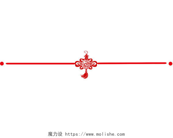 分割线中国风 新年分割线